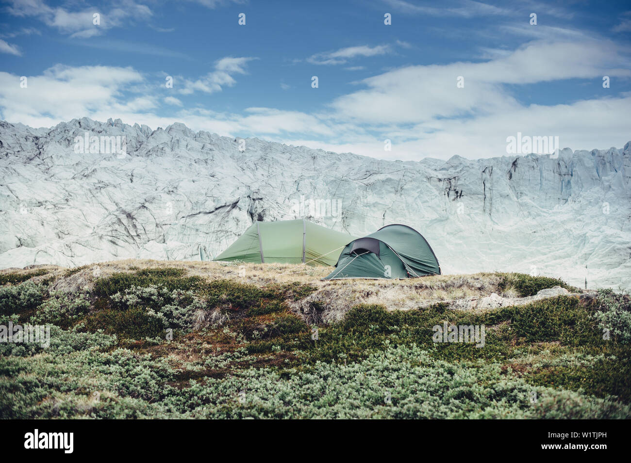 Russel Gletscher, Grönland, Dänemark, Europa Stockfoto
