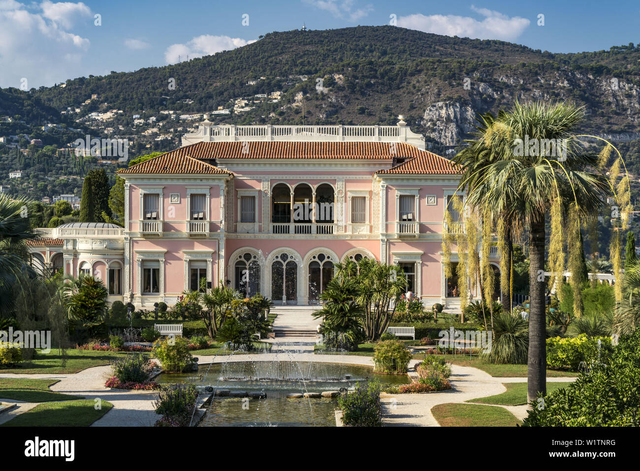 Villa Ephrussi de Rothschild, St. Jean Cap Ferrat, Frankreich Stockfoto
