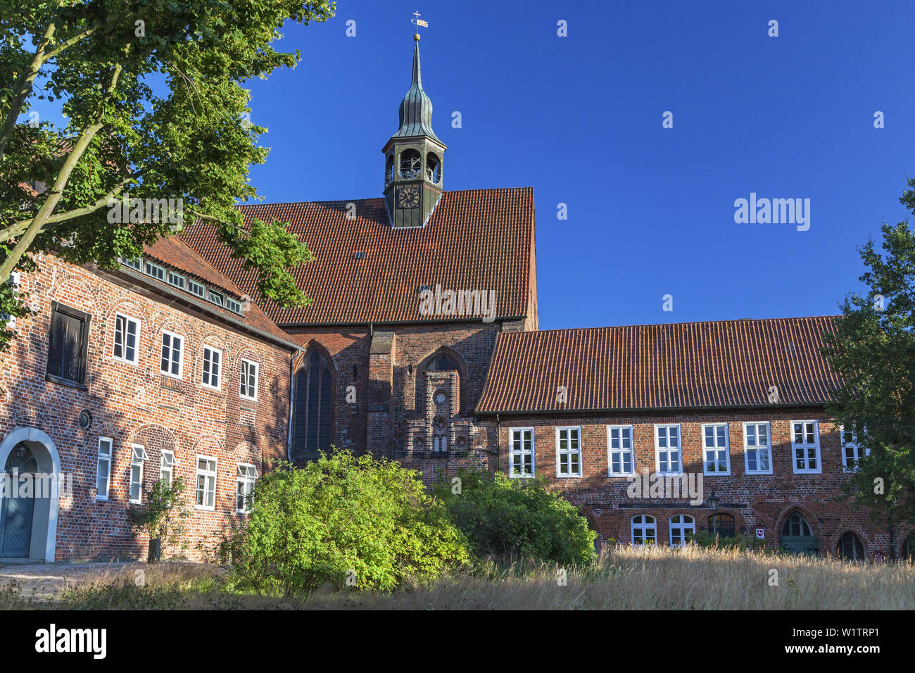 Das ehemalige Kloster Lüne, Hansestadt Lüneburg, Niedersachsen, Norddeutschland, Deutschland, Europa Stockfoto