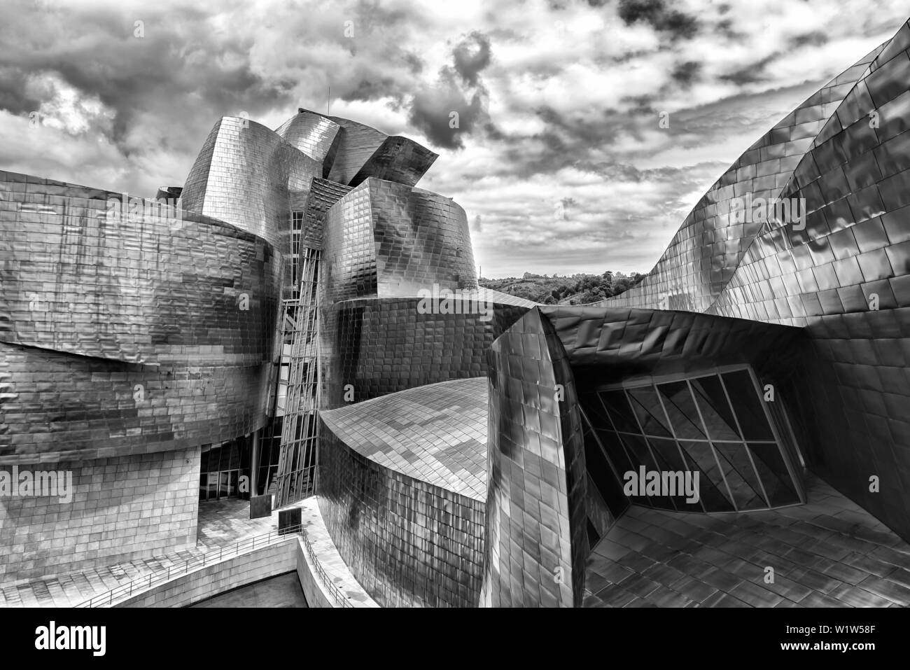 Guggenheimmuseum, Bilbao, Spanien Stockfoto