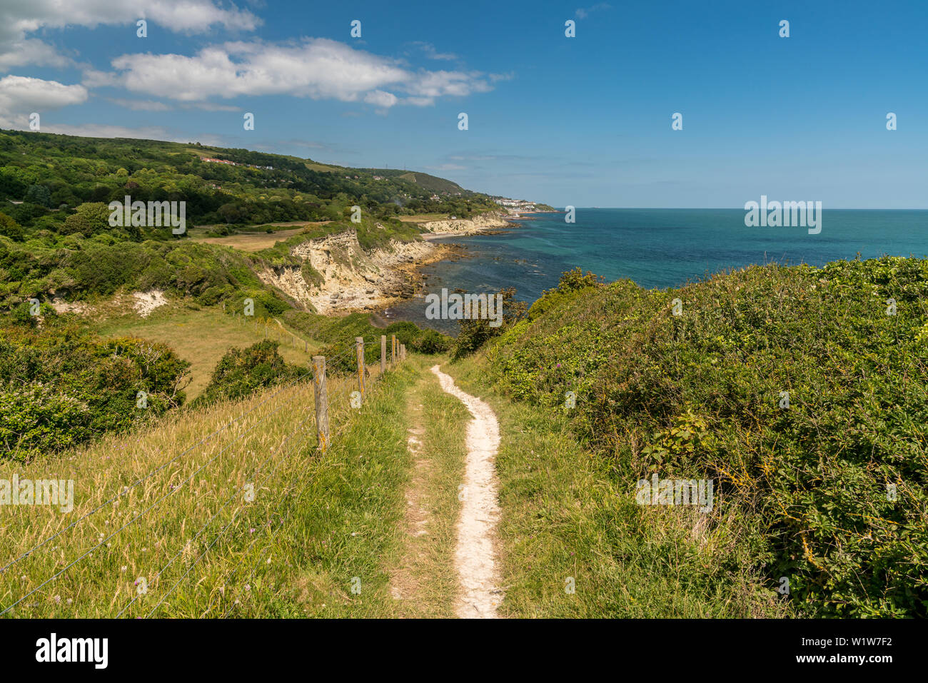 Woody Point in Ventnor, Isle of Wight Stockfoto
