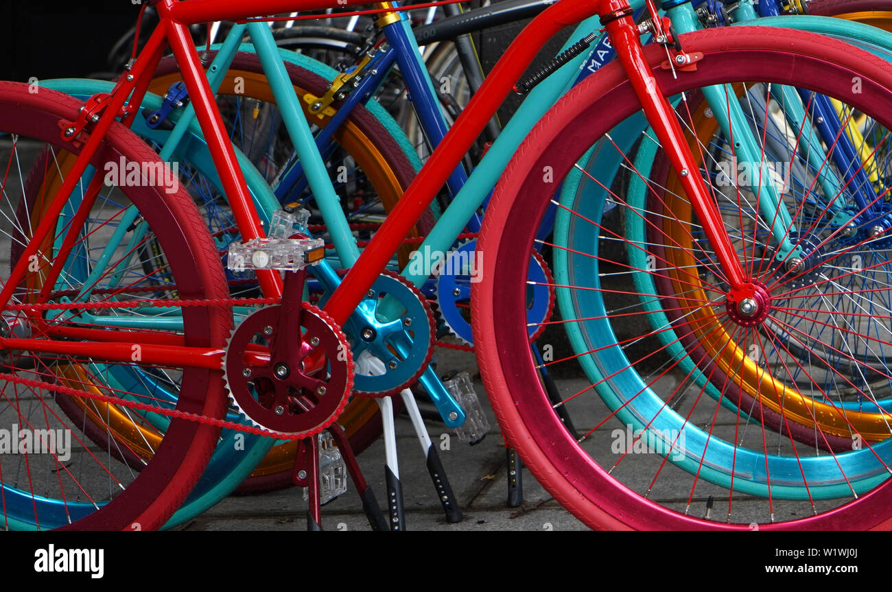 Fahrrad 2. Stockfoto