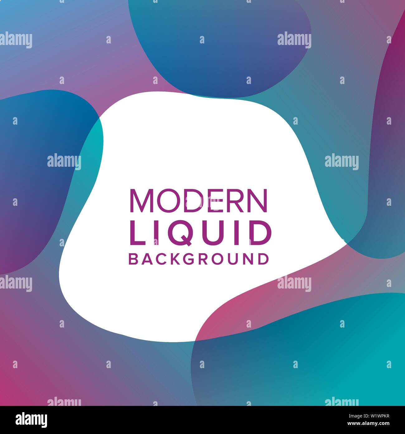 Flüssig Farbe Hintergrund Design. Fluid gradient Formen Komposition. Frame design Banner und Poster. Eps 10 Vektor. Stock Vektor