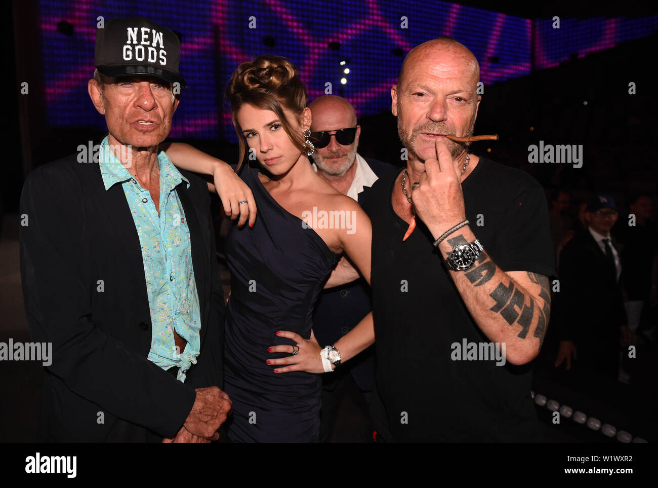 Munchen Deutschland 03 Juli 2019 Der Direktor Klaus Lemke L R Der Schauspielerin Judith Paus Der Schauspieler