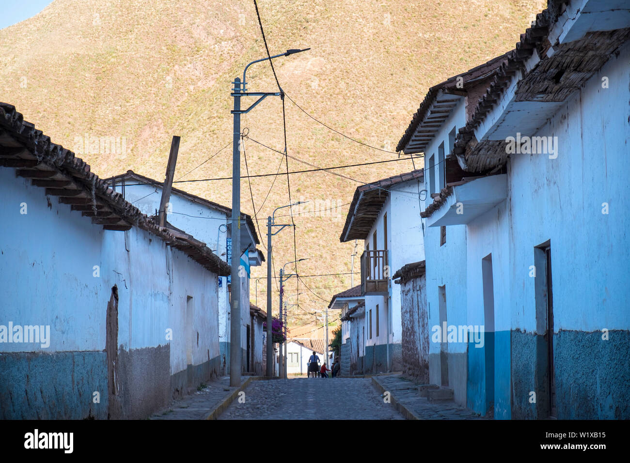 Peru, Andahuaylillas, Haus Stockfoto