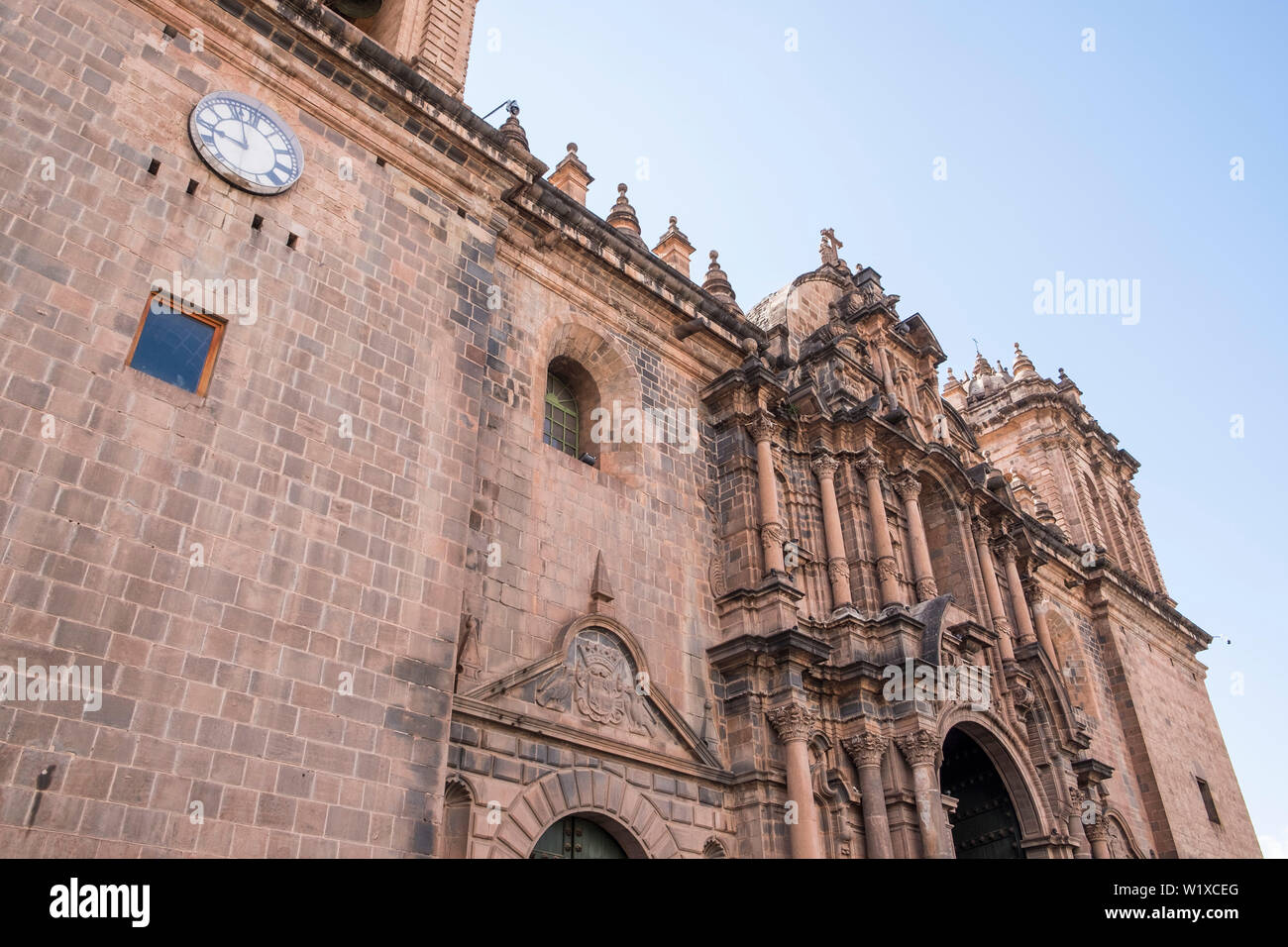 Peru, Cuzco, der Kathedrale Stockfoto