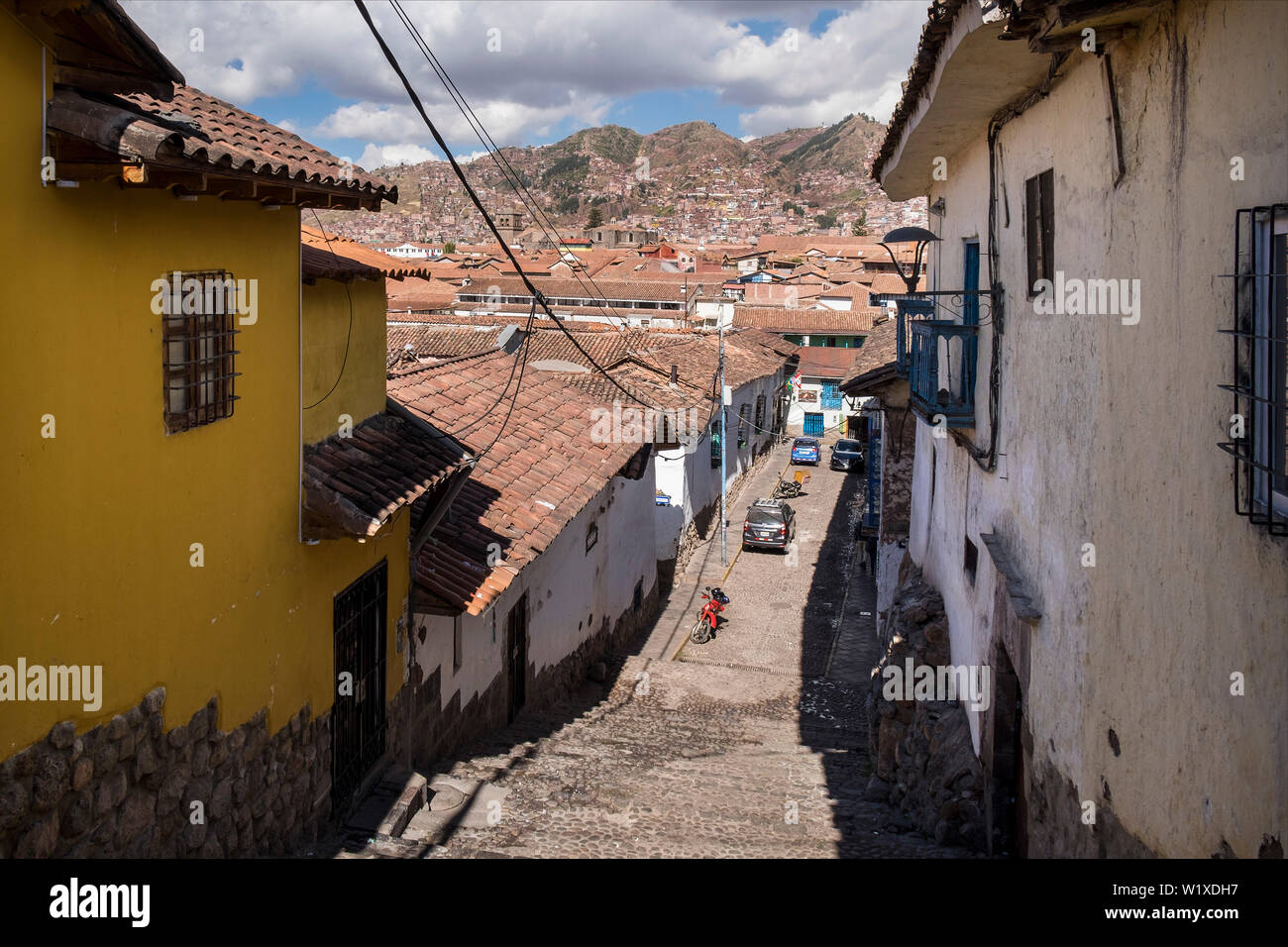 Peru, Cuzco, Altstadt Stockfoto