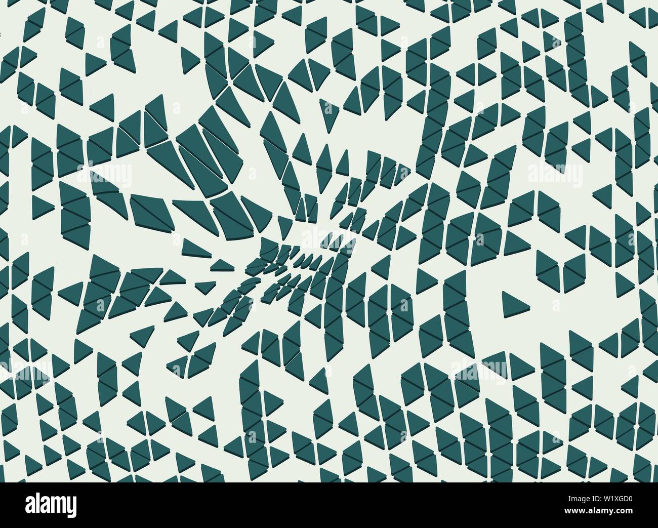 Abstrakte mesh Dreiecke Muster deko Form für Poster, ad, Design. Für den Druck, den die Kunst Dekoration, Artwork verwenden können. Abbildung: Vector EPS 10. Stock Vektor