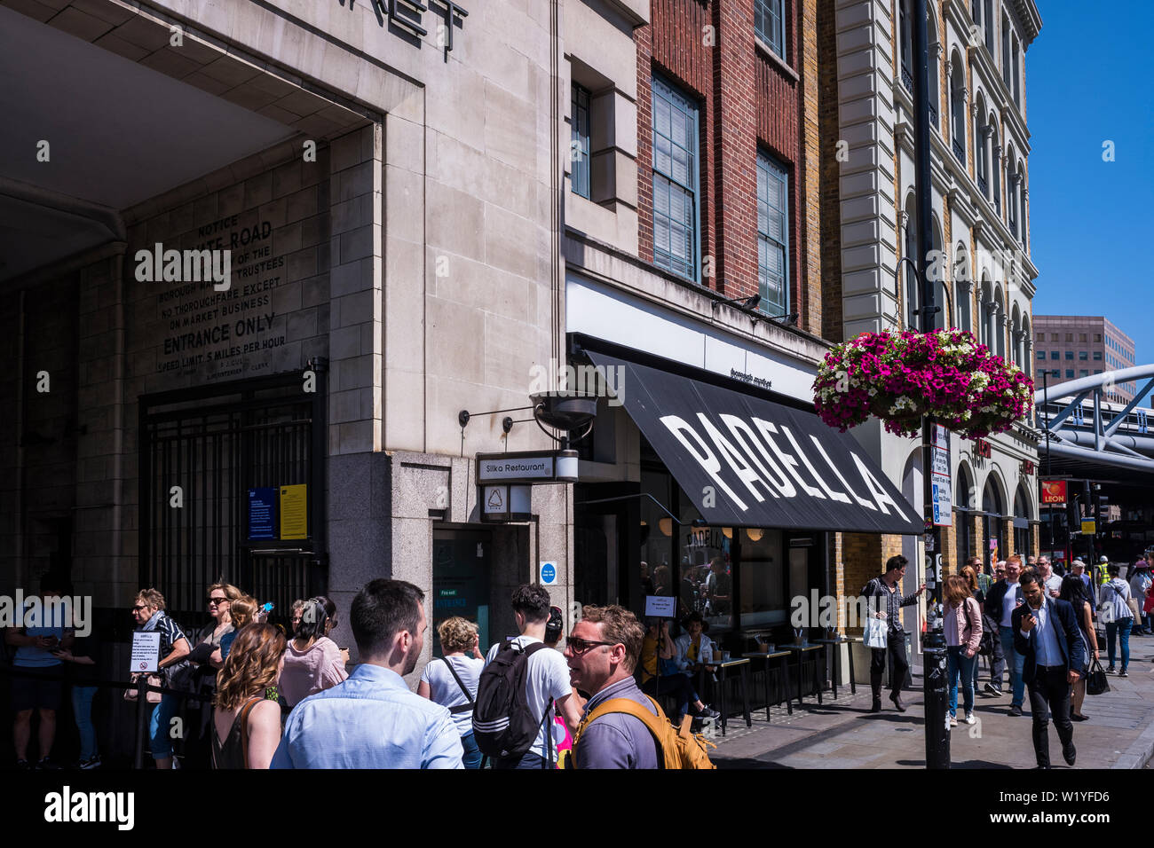 Borough Market, Stadtteil Southwark, London, England, Großbritannien Stockfoto