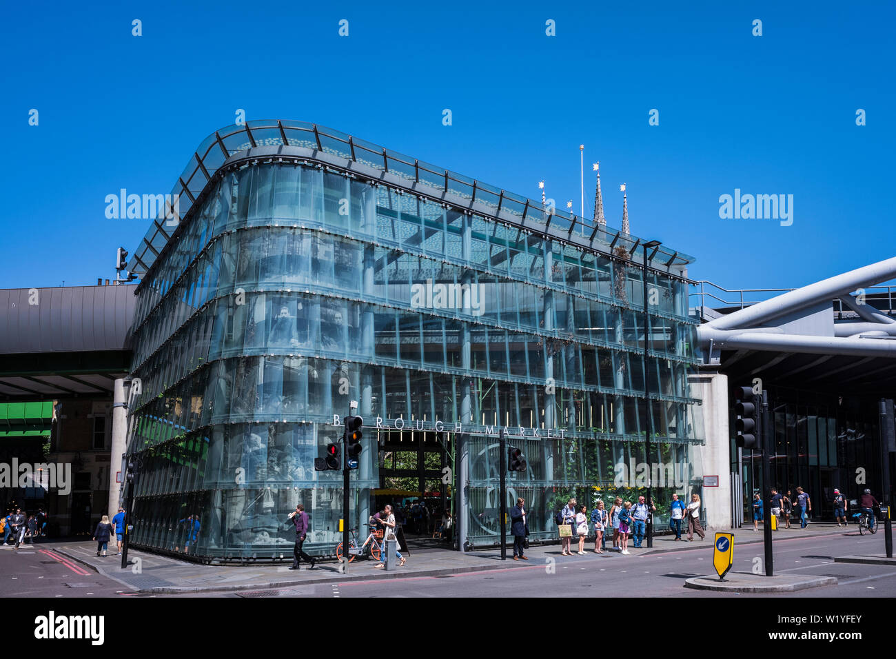 Borough Market, Stadtteil Southwark, London, England, Großbritannien Stockfoto