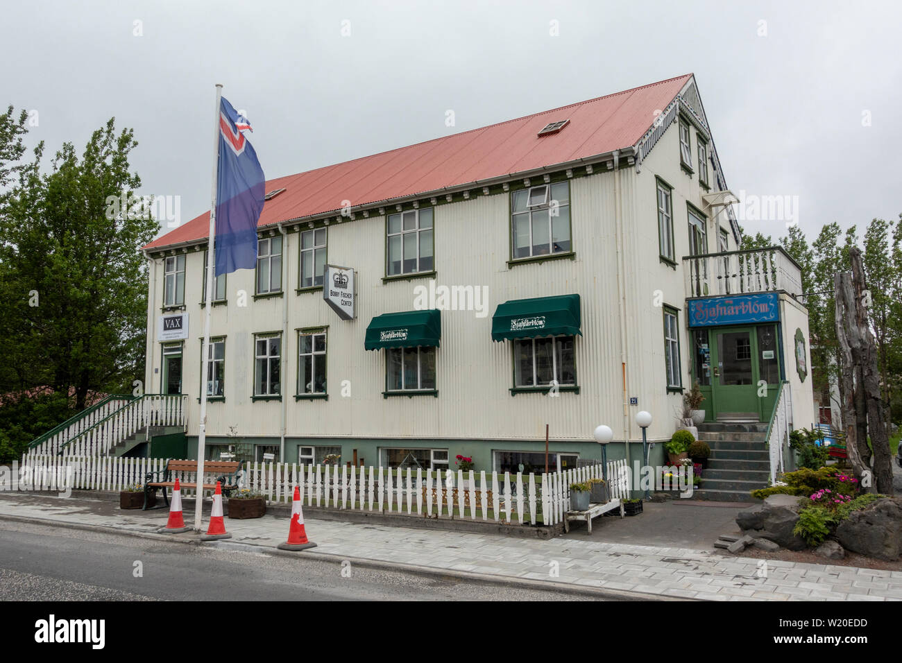 Die Bobby Fischer Zentrum, Selfoss, Island. Stockfoto