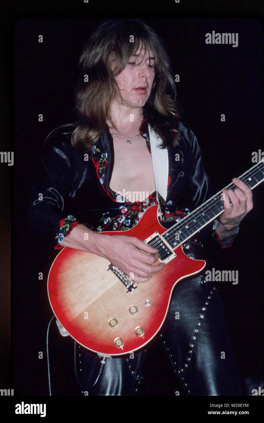 LOS ANGELES, Ca - 21. Mai: Bad Company Bad Company in concert Circa 1970 in Los Angeles, Kalifornien. Stockfoto