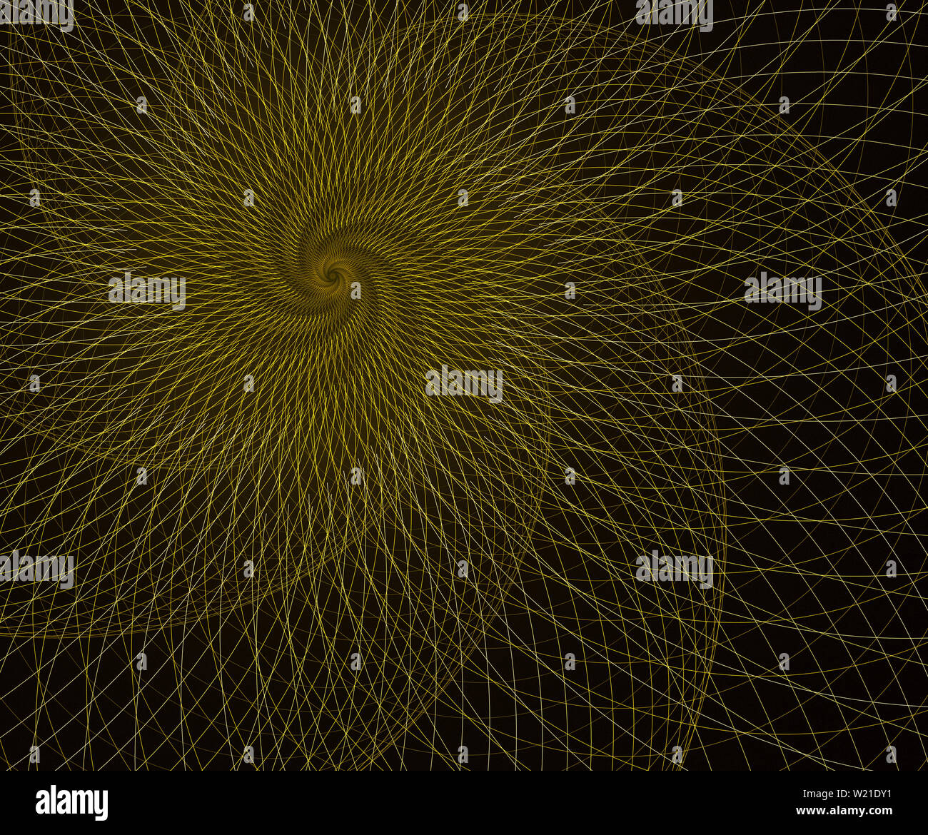 Surreale futuristischen Design. Digitale Kunst abstrakt Hintergrund fractal Abbildung für Meditation und Dekoration. Geometrie, mesh Elements. Schnittpunkt cu Stockfoto