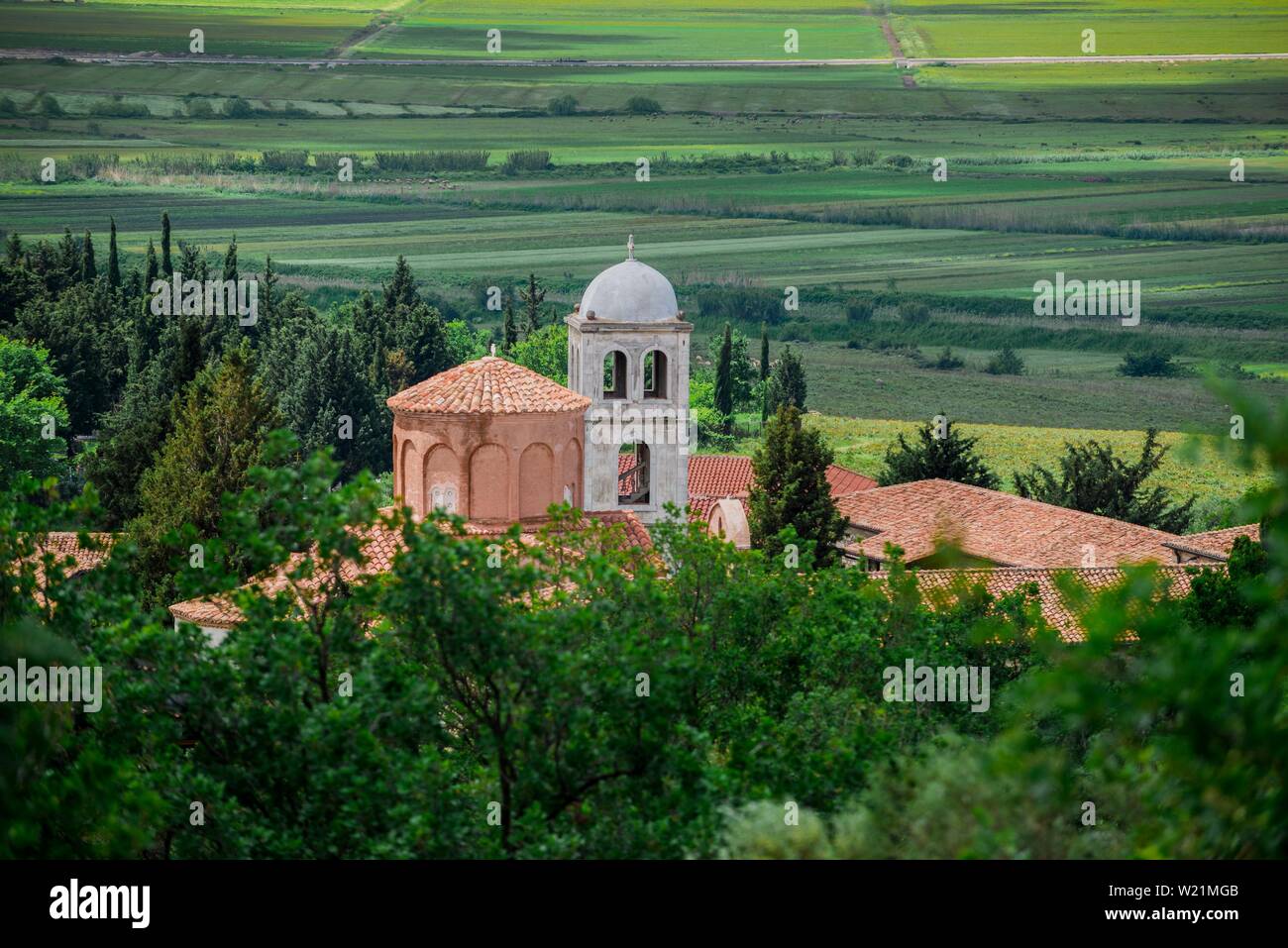 Kloster Shen Merise, St. Marien, St. Maria, Apollonia, Vlora, Vlore, Albanien Stockfoto