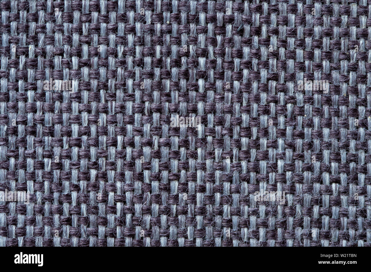 Grau grobe Gewebe Textur, Muster Stockfoto