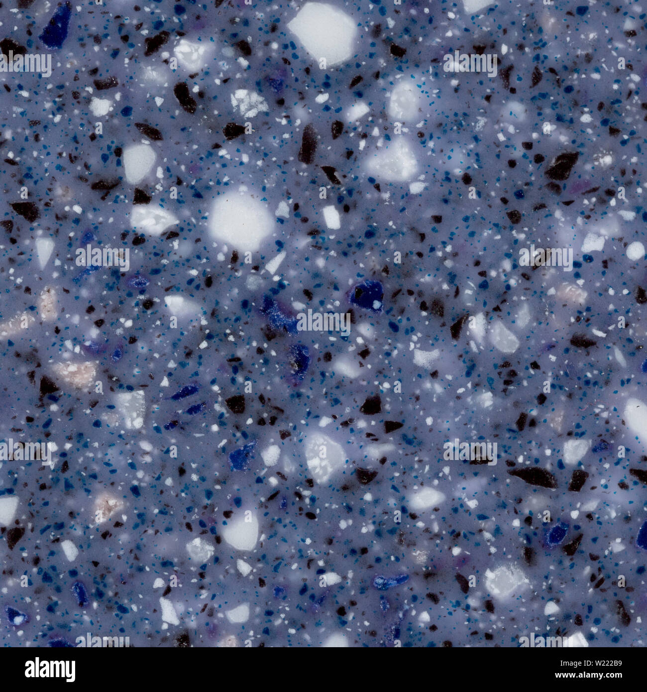 Blau Kunststein detail Textur. Hochwertige Textur in extrem hoher Auflösung. Stockfoto