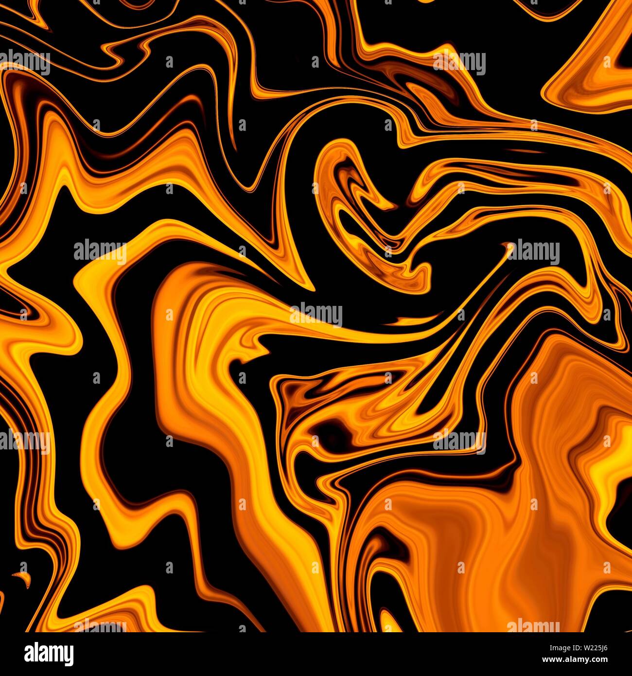 Olfarbe Vermischung Von Schwarzen Und Dunkelorangen Farben Perfekte Coole Kunst Hintergrund Oder Tapete Stockfotografie Alamy