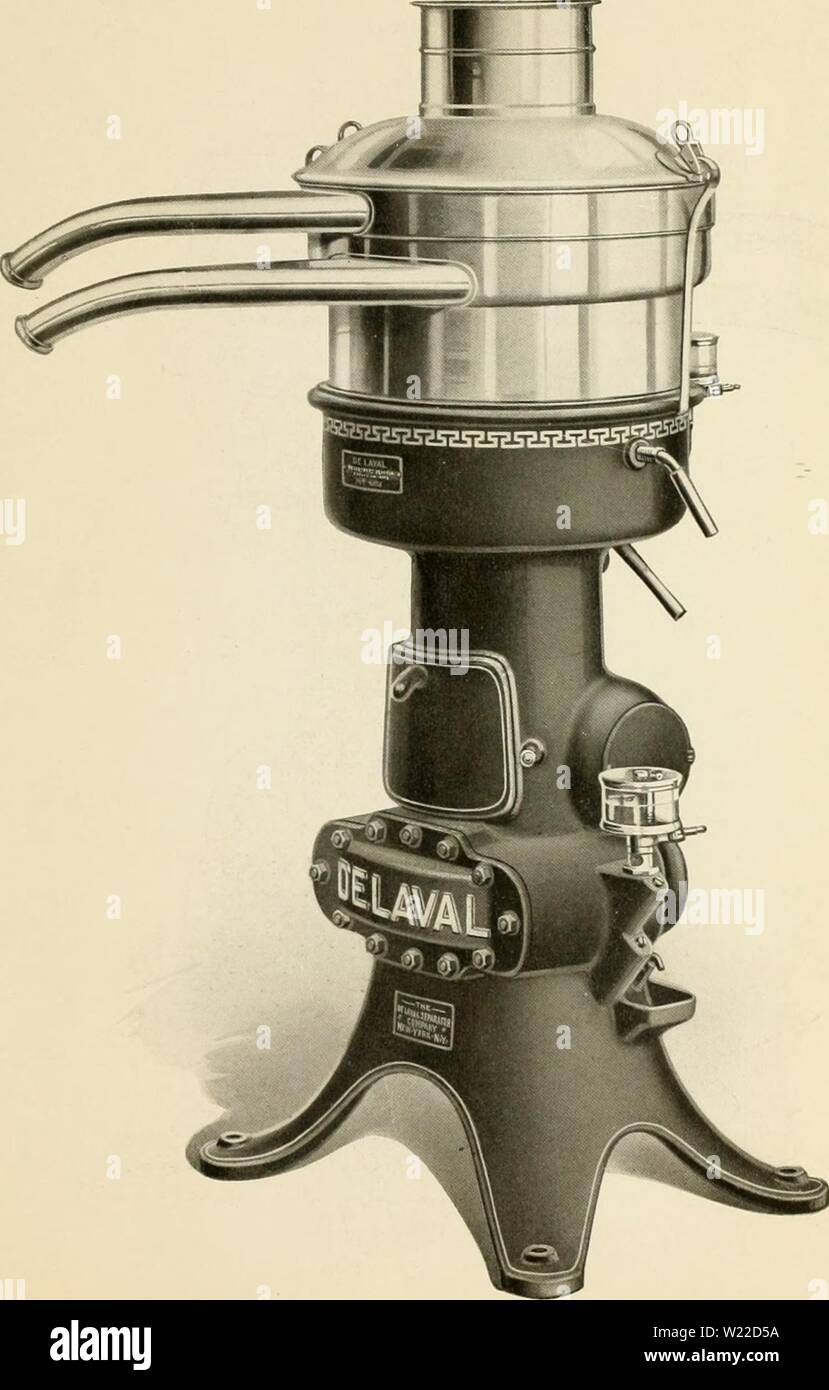 Archiv Bild von Seite 10 von De Laval Molke Separatoren Stockfoto