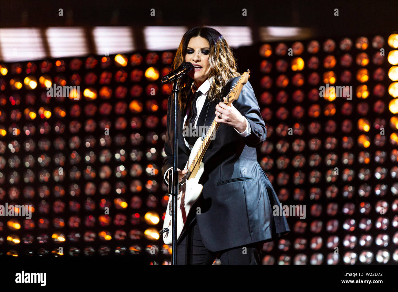 Laura Biagio Stadi2019 Stockfoto