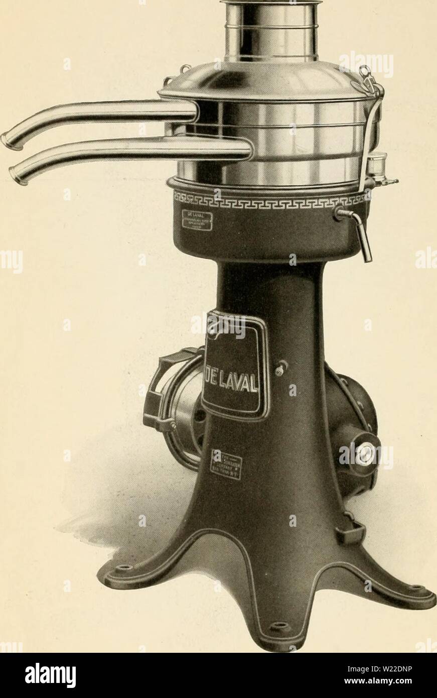 Archiv Bild von Seite 11 der De Laval Molke Separatoren Stockfoto