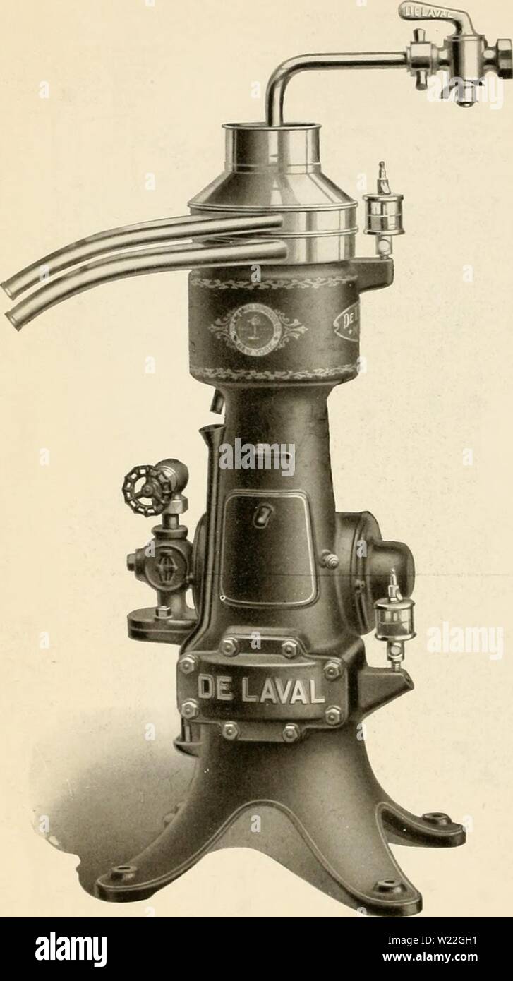 Archiv Bild von Seite 15 der De Laval Molke Separatoren Stockfoto