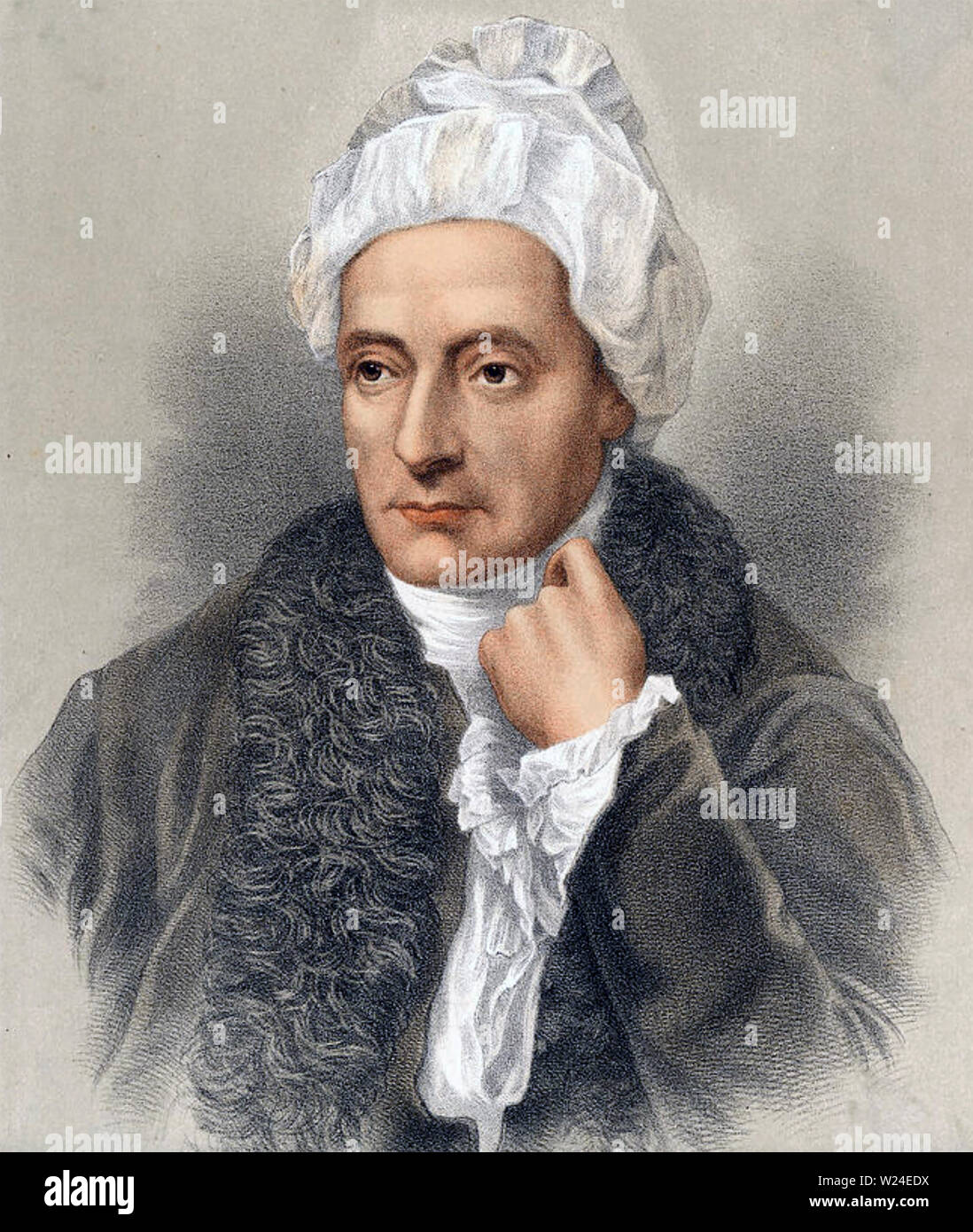 WILLIAM COWPER (1731-1800) Englischer Dichter Stockfoto