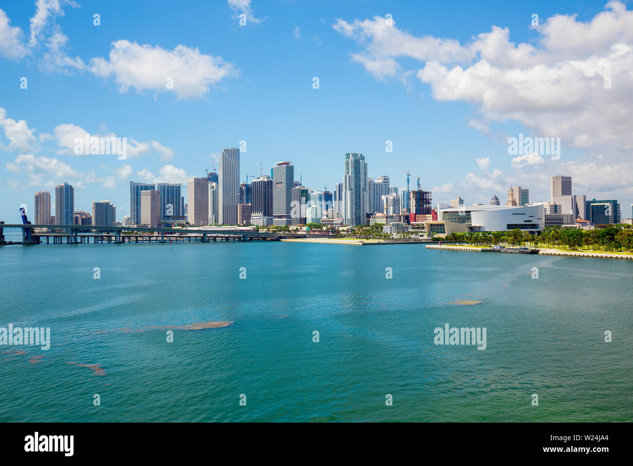 Innenstadt von Miami. Florida. USA. Stockfoto