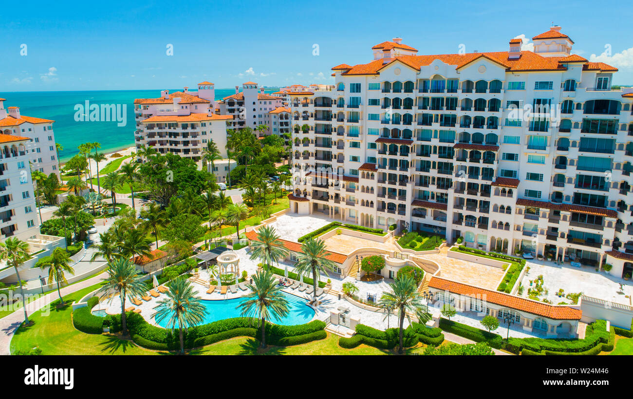 Fisher Island. Miami. Florida. USA Stockfoto