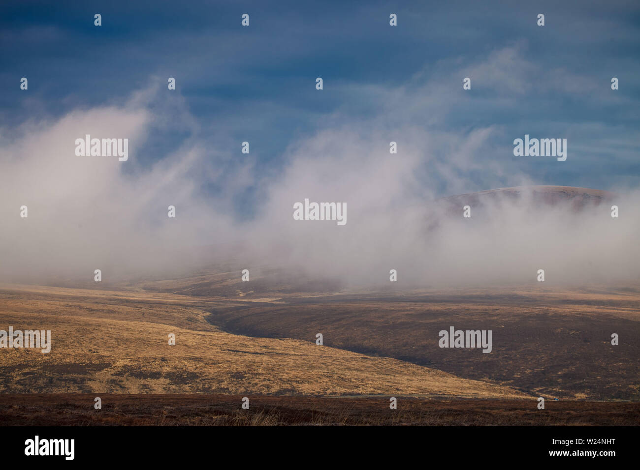 Morgen in den Wicklow Mountains, Irland Stockfoto Morgen in den Wicklow Mountains, Irland Stockfoto