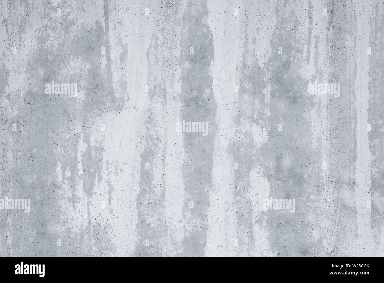 Graue Betonwand in weißem Putz. Abstrakte Aquarell von grauem Muster. Grunge Hintergrund in Aquarell Stil. Textur, kreative Bild. Retro artist Stockfoto