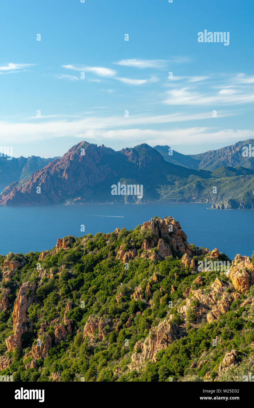 Bild während meiner Ferien in Korsika, das ist eine tolle Insel, mit vielen verschiedenen Landschaft Stockfoto