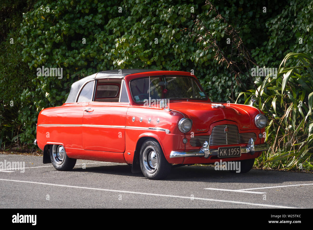 Ford Zephyr sechs Mark 1 Cabrio, Hutt City, Wellington, Nordinsel, Neuseeland Stockfoto