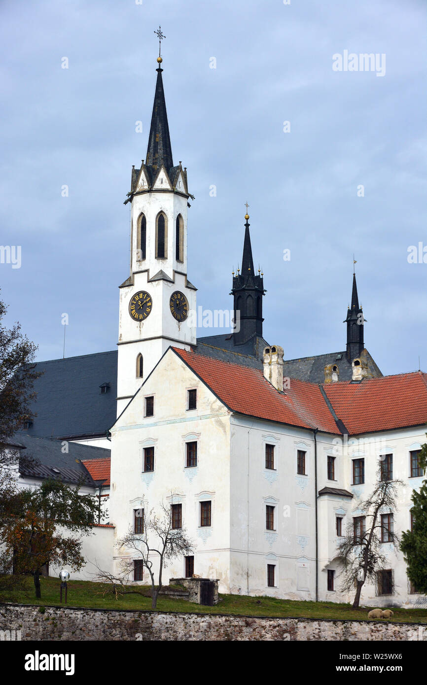 Kloster Vyšší Brod oder Hohenfurth Kloster Vyšší Brod, Tschechien, Europa Stockfoto