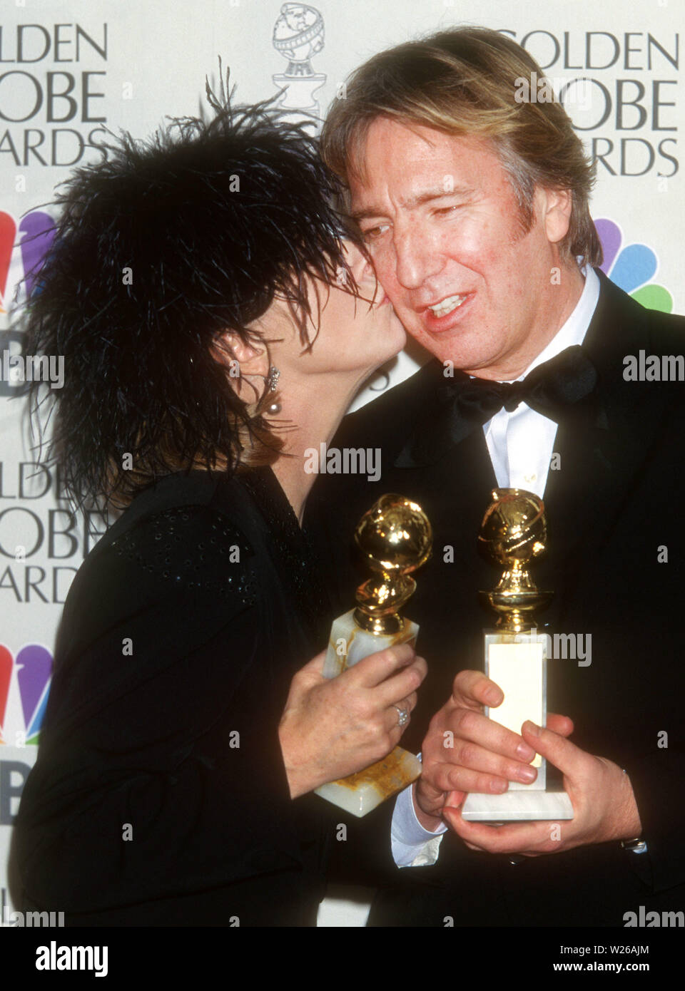 Helen Mirren Alan Rickman 1997 Foto von Michael Ferguson/PHOTOlink.net Stockfoto