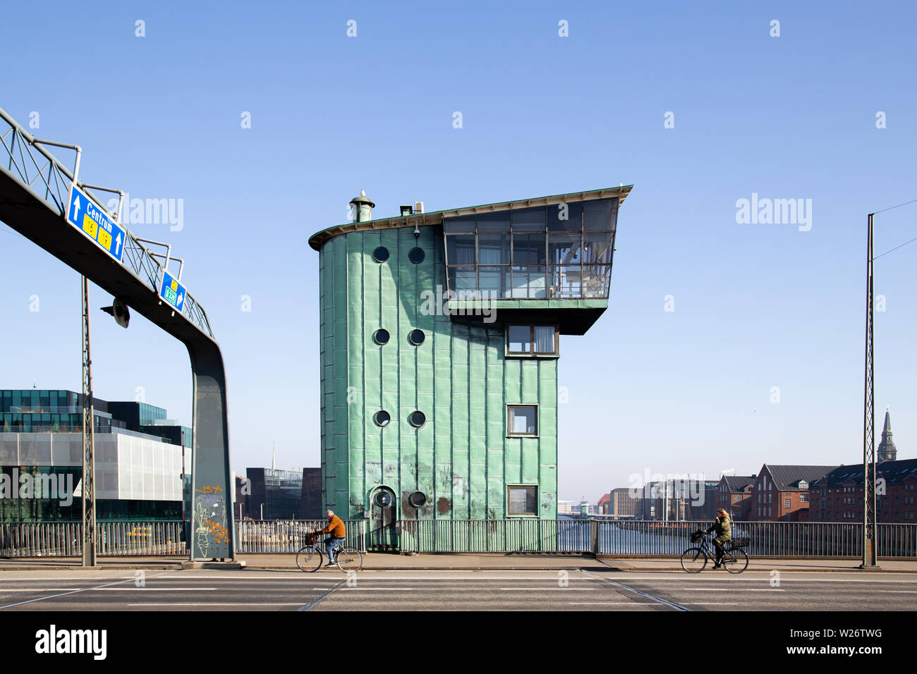 Langebro Brücke in Kopenhagen, Dänemark Stockfoto