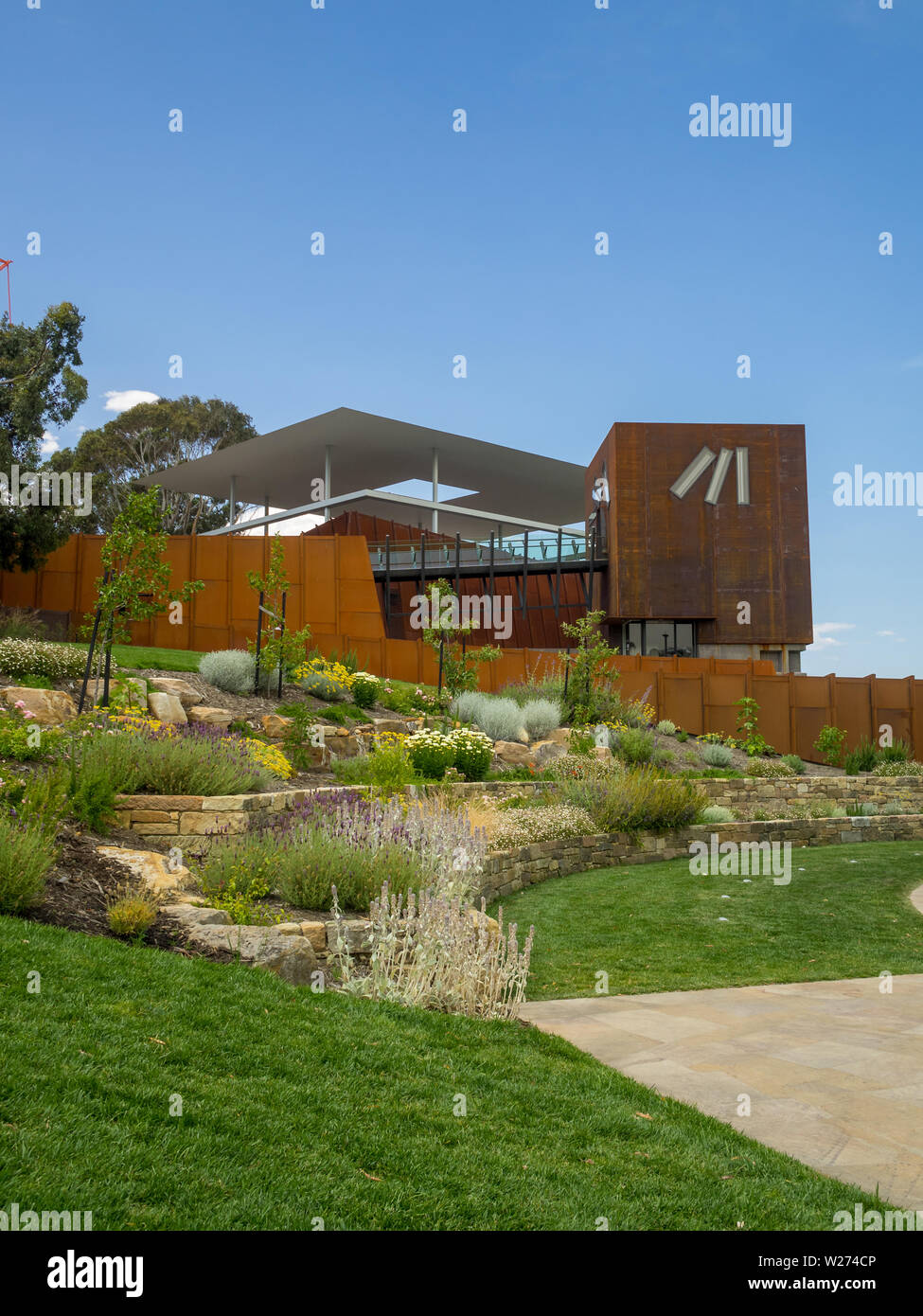 MONA Museum Gardens Stockfoto