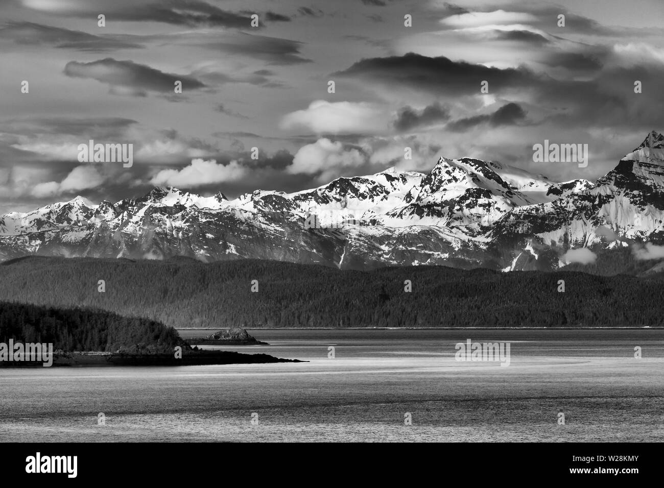 Chilkoot Einlass, Lynn Canal, Haines, Alaska, USA Stockfoto