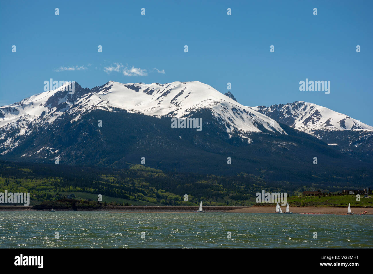 Red Peak Mountain in Colorado Rockies Stockfoto