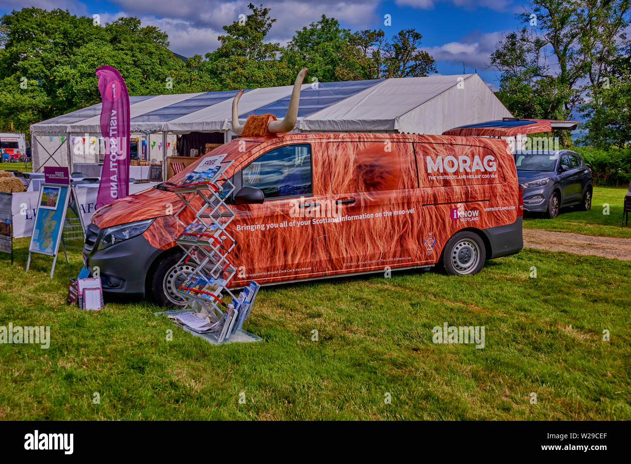 Luss Highland Games (LHG) Stockfoto