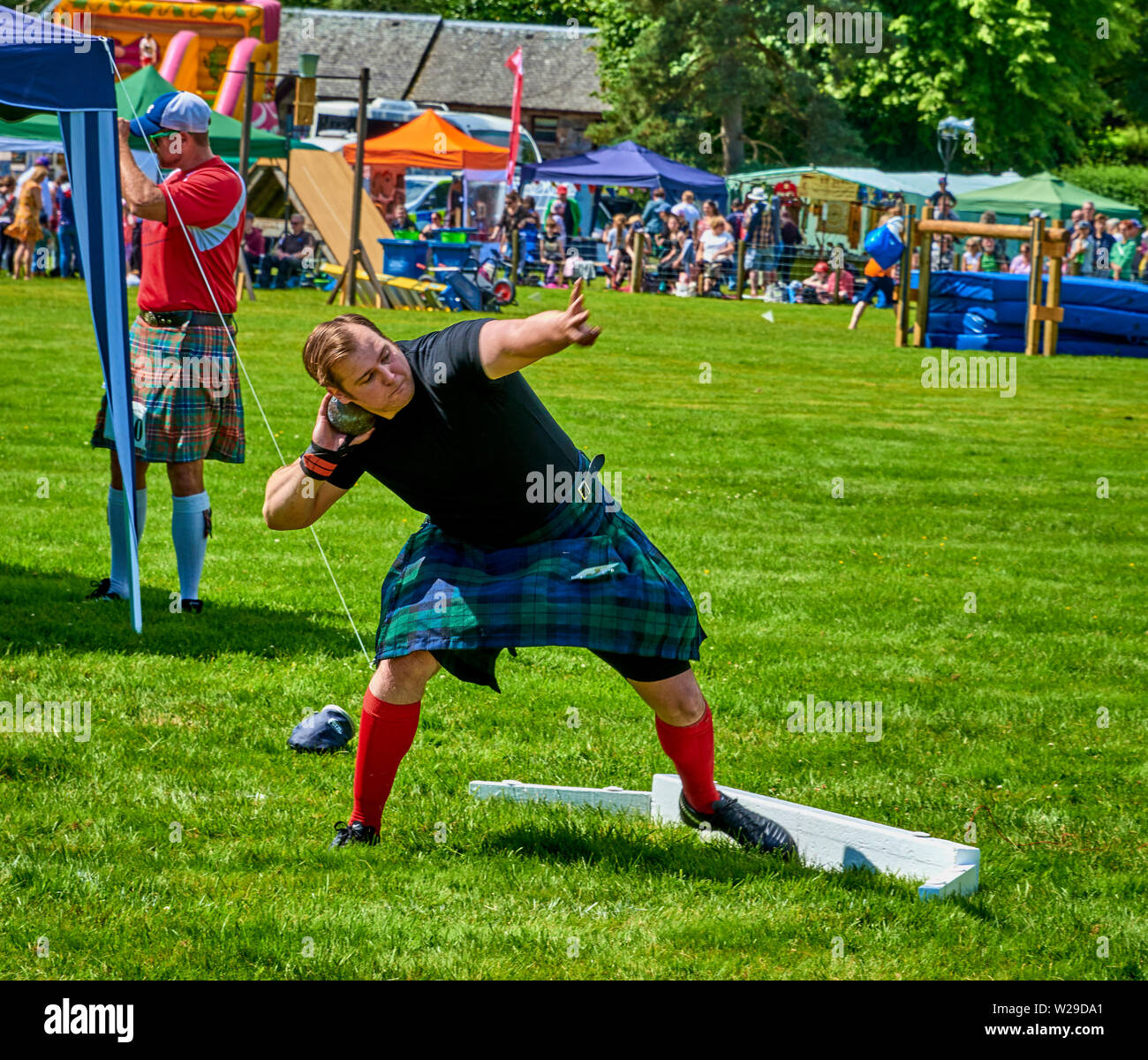 Luss Highland Games (LHG) Stockfoto