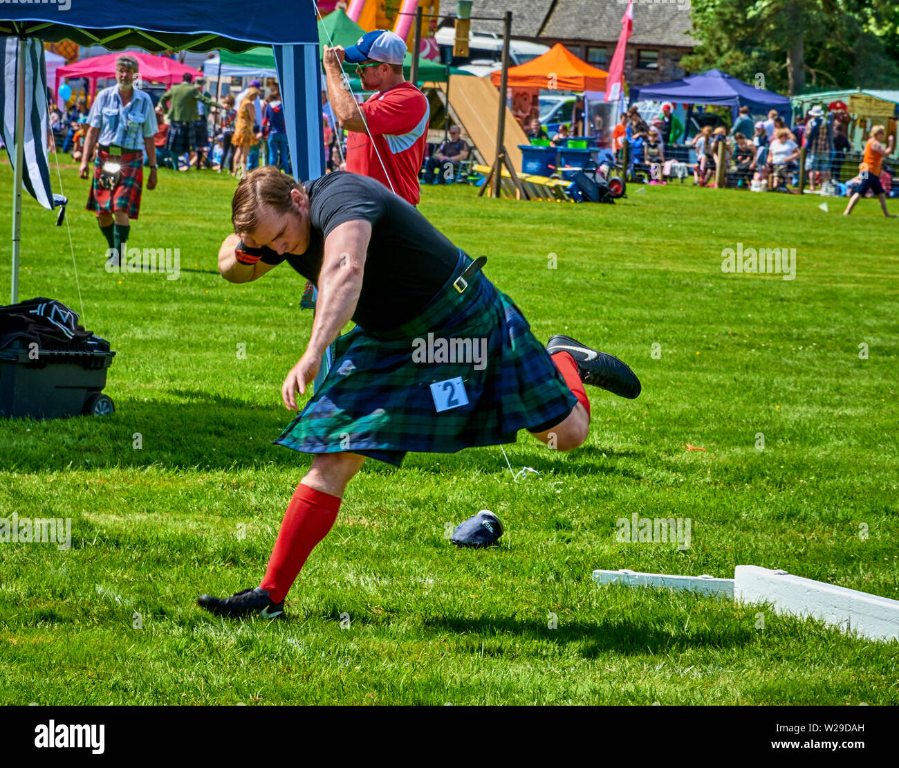 Luss Highland Games (LHG) Stockfoto