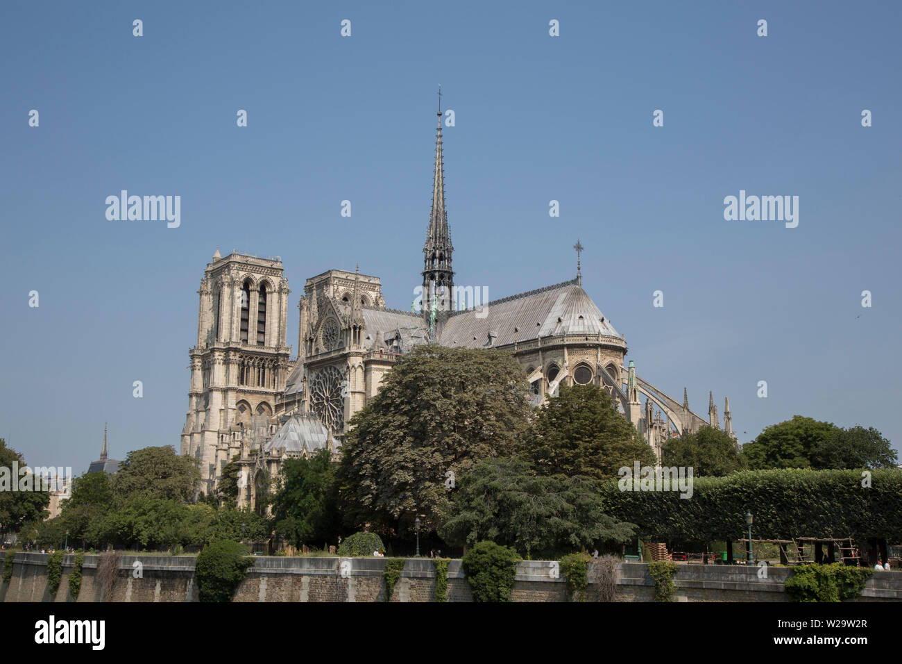 PARIS IM JULI Stockfoto