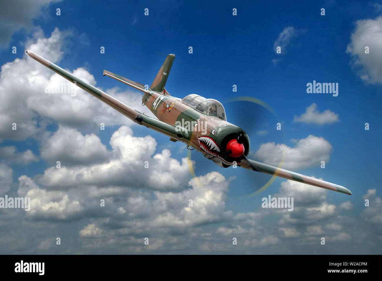 Nanchang CJ-6 Stockfoto