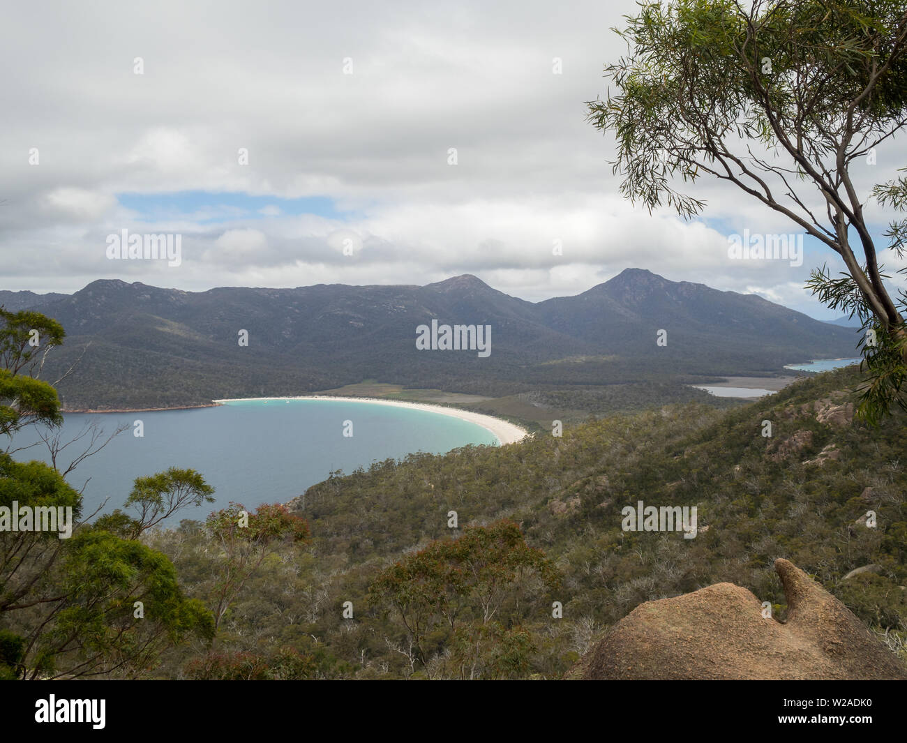 Wineglass Bay, Freycinet National Park Stockfoto