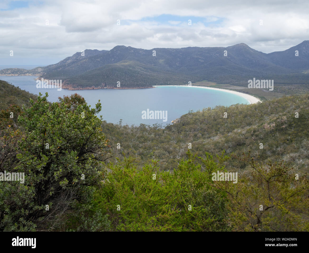 Wineglass Bay, Freycinet National Park Stockfoto