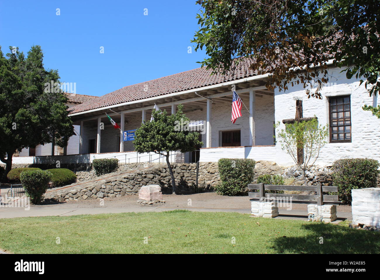 Convento, Mission San Jose, Fremont, Kalifornien Stockfoto
