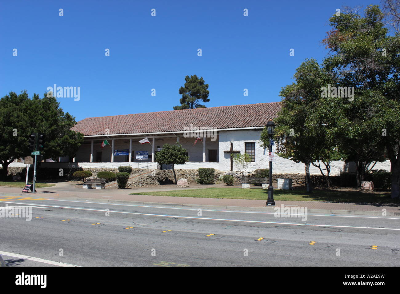 Convento, Mission San Jose, Fremont, Kalifornien Stockfoto