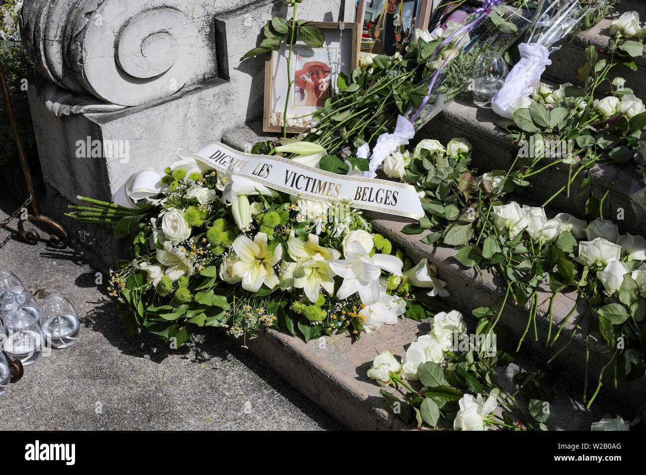 2016 Schönes Fahrzeug Angriff Opfer' Memorial Stockfoto