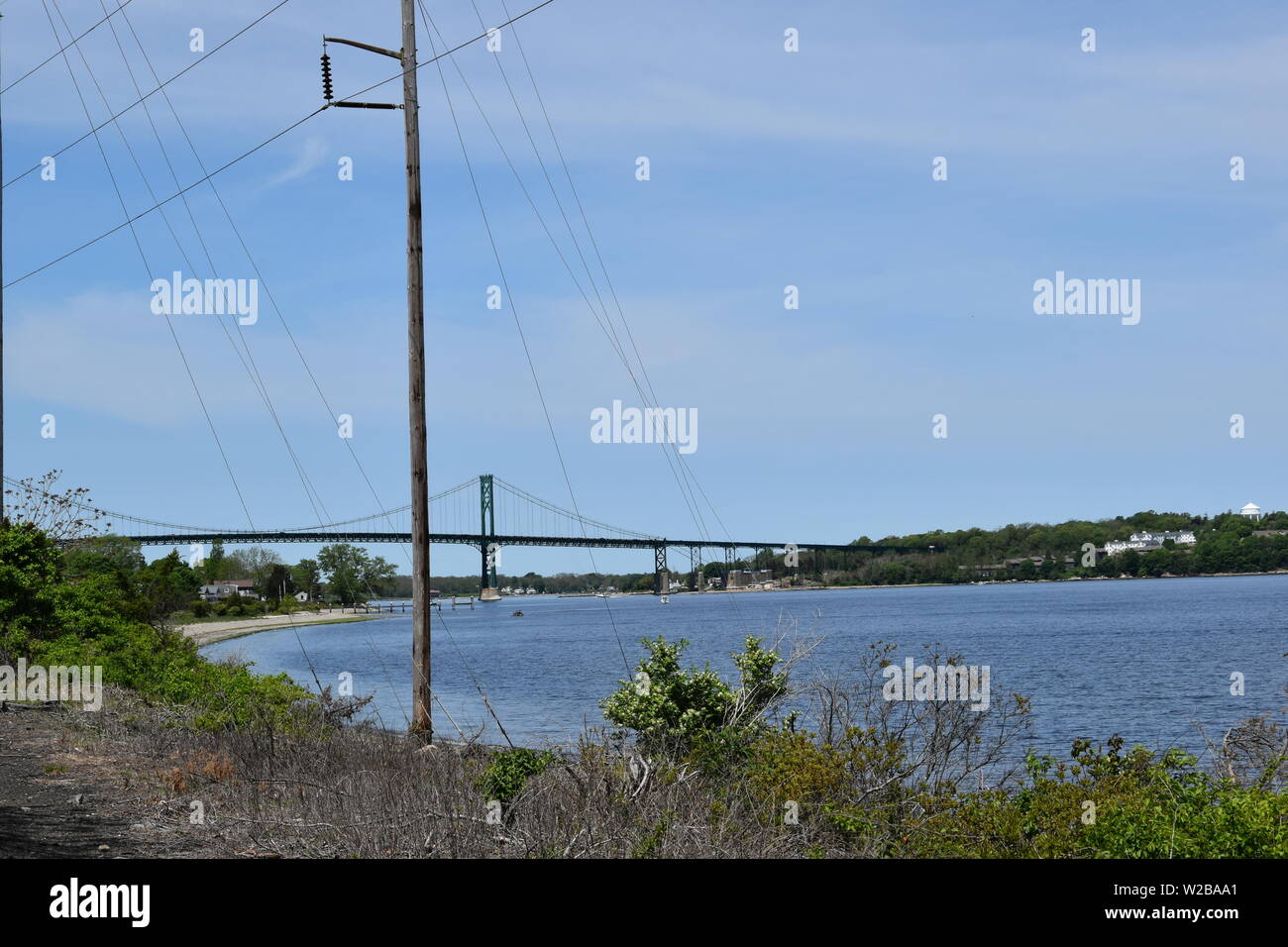 Ein Blick auf Newport, Rhode Island, USA Stockfoto