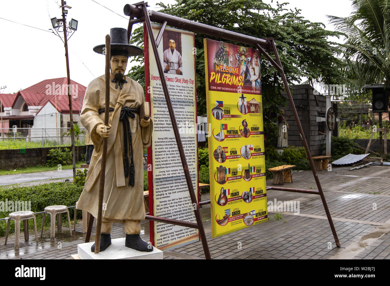 Jun 29, 2019 die Pfarrei von Sto. Cristo und St. Andrew Kim Tae-gon Neue Kirche, Bulacan, Philippinen Stockfoto